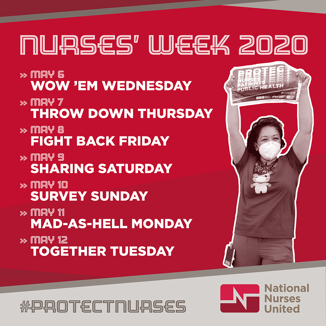 Here’s What We Have Planned for Nurses’ Week. Join Us! National